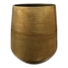 Bloempot Hamelton - D34 X H30cm - Mat Goud -Plant Benodigdheden Winkel bloempot hamelton d34 x h30cm mat goud bloempot 1 2