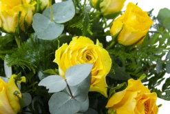 Boeket Rosa Geel Groot -Plant Benodigdheden Winkel boeket rosa geel boeketten 3