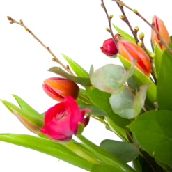 Boeket Vrolijk Roze Middel -Plant Benodigdheden Winkel boeket vrolijk roze boeketten 3