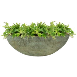 Bloempot Ryan Ovaal - L35 X B12 X H12cm - Shiny Blue -Plant Benodigdheden Winkel boot ryan shiny blue keramiek d35x12 h12 boot 6 7