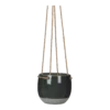 Hangpot Resa - D13,5 X H11,5cm - Donkergrijs -Plant Benodigdheden Winkel hangpot resa d13 5 x h11 5cm donkergrijs hangpot 1 1