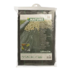 Nature - Gronddoek Zwart 5,20x5m -Plant Benodigdheden Winkel nature gronddoek zwart 5 20x5m 5 2