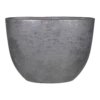 Bloempot Mira Ovaal - L50 X B20 X H36cm - Antraciet 2 Bloempot Mira Ovaal - L50 X B20 X H36cm - Antraciet -Plant Benodigdheden Winkel ovaal mira 50x20x36cm industrieel zwart bloempot antraciet 1