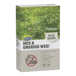 Pokon Mos En Onkruid Weg! 3-in-1 Voor 25mu00b2 - Onkruid En Aanslag