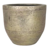 Bloempot Fien - D27 X H25cm - Goud -Plant Benodigdheden Winkel pot fien d27 h25cm industrieel goud bloempot 1 5