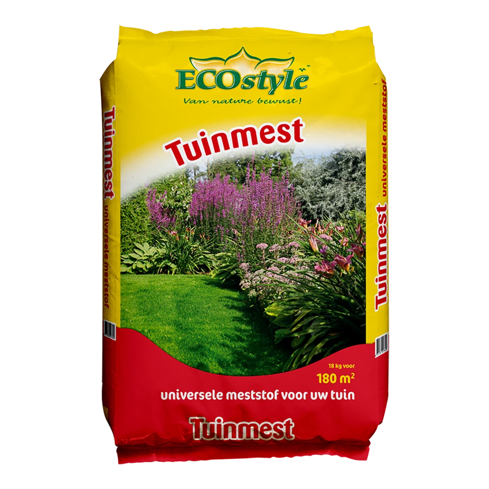 EcoStyle Tuinmest 18kg - Tuinplanten Voeding, Gazonmeststof 3 EcoStyle Tuinmest 18kg - Tuinplanten Voeding, Gazonmeststof