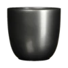 Bloempot Tusca - D35 X H31.5cm - Antraciet -Plant Benodigdheden Winkel tusca pot rond antraciet h31 5xd35cm bloempot 1 4