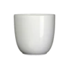 Bloempot Tusca - D25 X H23cm - Wit -Plant Benodigdheden Winkel tusca pot rond wit h23xd25cm bloempot 1 4