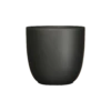 Bloempot Tusca - D28 X H25cm - Mat Zwart -Plant Benodigdheden Winkel tusca pot rond zwart mat h25xd28cm bloempot 1 4