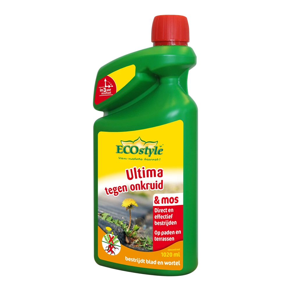 EcoStyle Ultima Onkruid & Mos Concentraat 1020ml - Onkruid En Aanslag 3 EcoStyle Ultima Onkruid & Mos Concentraat 1020ml - Onkruid En Aanslag