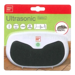 Ultrasoon Knaagdierverdrijver Batt. 15m2 - Insecten En Ongedierte